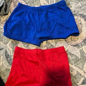 Little girls cheer shorts